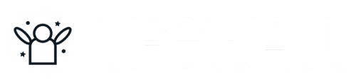 LifeWall White Logo